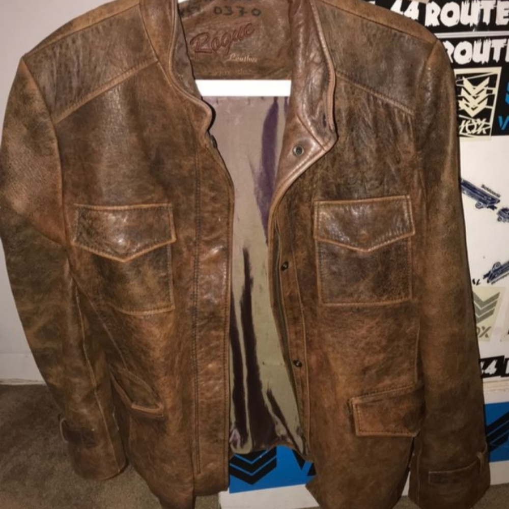 Rague leather jacket for men